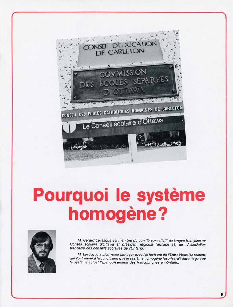 promotion systeme homogene septembre 1977
